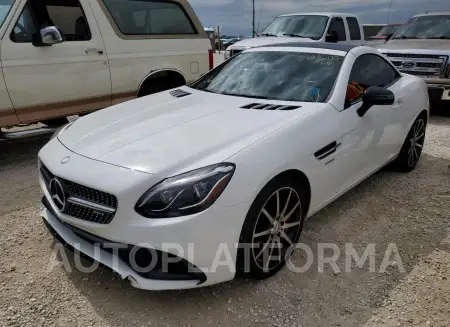 MERCEDES-BENZ SLC 43 AMG 2017 vin WDDPK6GA9HF130173 from auto auction Copart