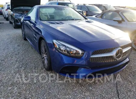 Mercedes-Benz SL550 2020 2020 vin W1KJK7DA9LF060831 from auto auction Copart