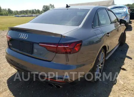 AUDI S4 PRESTIG 2021 vin WAUC4AF41MA086787 from auto auction Copart