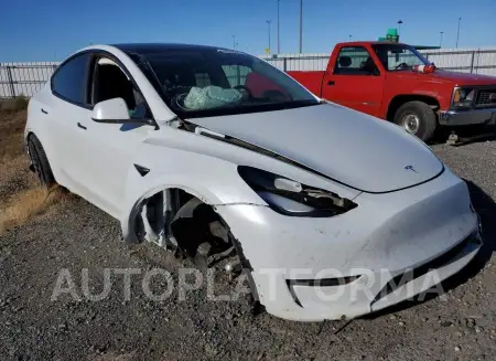 TESLA MODEL Y 2021 vin 5YJYGDEFXMF258309 from auto auction Copart