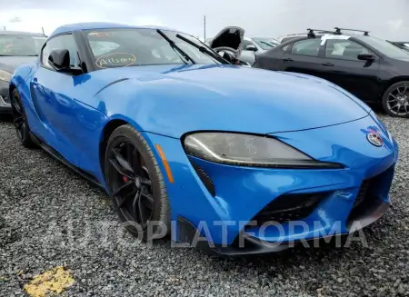 Toyota Supra 2021 2021 vin WZ1DB0C08MW037373 from auto auction Copart