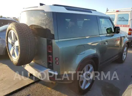 LAND ROVER DEFENDER 9 2021 vin SALEV6RU3M2049485 from auto auction Copart