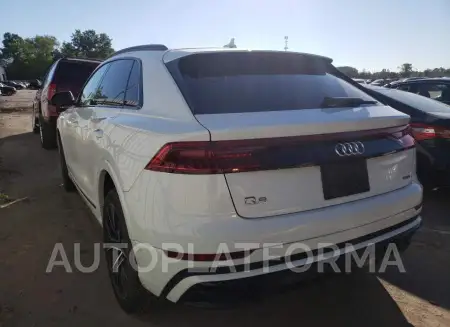 AUDI Q8 PREMIUM 2020 vin WA1EVAF19LD001636 from auto auction Copart