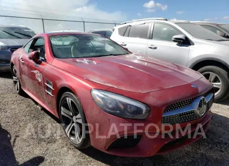 Mercedes-Benz SL450 2017 2017 vin WDDJK6GA4HF044565 from auto auction Copart