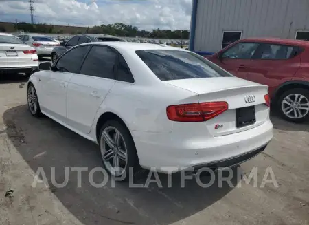 AUDI S4 PREMIUM 2016 vin WAUBGAFL3GA012656 from auto auction Copart