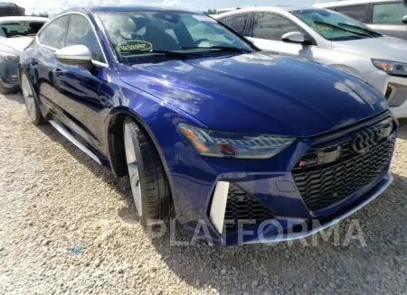 Audi RS7 2021 2021 vin WUAPCBF22MN901554 from auto auction Copart