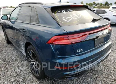 AUDI Q8 PREMIUM 2020 vin WA1EVAF1XLD006599 from auto auction Copart