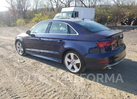 AUDI S3 PRESTIG 2018 vin WAUF1GFF9J1087935 from auto auction Copart