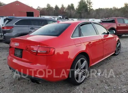 AUDI S4 PRESTIG 2015 vin WAUMGAFL6FA048932 from auto auction Copart