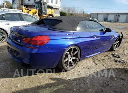 BMW M6 2016 vin WBS6G9C56GD932216 from auto auction Copart