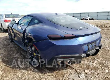 FERRARI ROMA 2022 vin ZFF98RNA7N0274861 from auto auction Copart