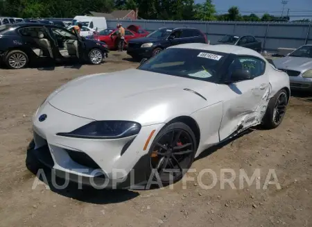 TOYOTA SUPRA BASE 2022 vin WZ1DB0C09NW046424 from auto auction Copart