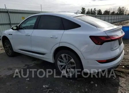 AUDI E-TRON SPO 2021 vin WA12AAGEXMB013582 from auto auction Copart