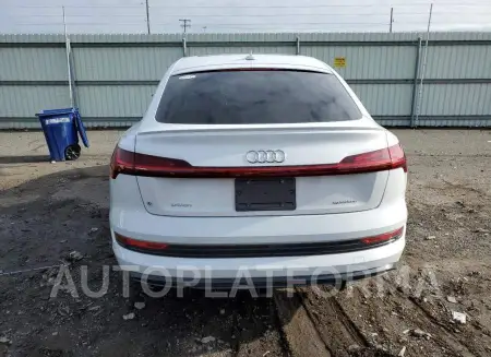 AUDI E-TRON SPO 2021 vin WA12AAGEXMB013582 from auto auction Copart