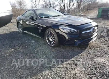 MERCEDES-BENZ SL 550 2020 vin W1KJK7DA8LF061257 from auto auction Copart