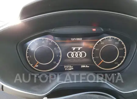 AUDI TT 2017 vin TRUT5CFV3H1012268 from auto auction Copart