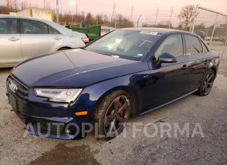 Audi S4 2018 2018 vin WAUB4AF4XJA089193 from auto auction Copart