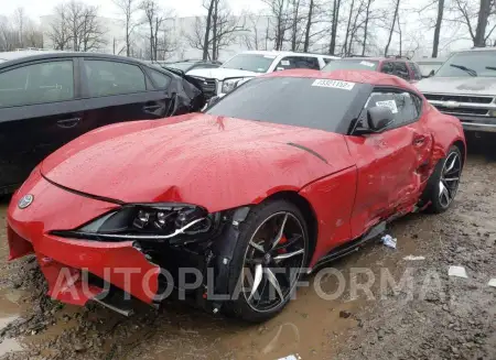 TOYOTA SUPRA BASE 2021 vin WZ1DB0C02MW044450 from auto auction Copart