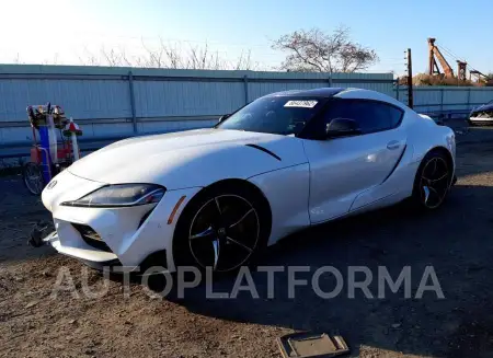 Toyota Supra 2021 2021 vin WZ1DB0C02MW045453 from auto auction Copart