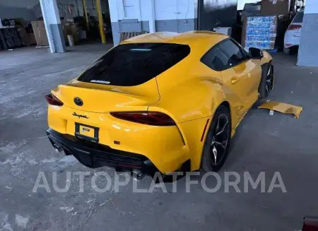 TOYOTA SUPRA BASE 2020 vin WZ1DB4C01LW023708 from auto auction Copart