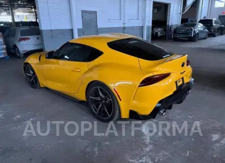 TOYOTA SUPRA BASE 2020 vin WZ1DB4C01LW023708 from auto auction Copart