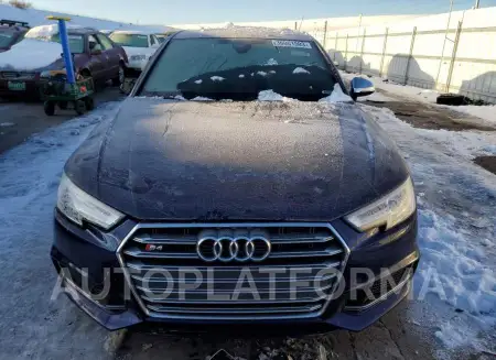 AUDI S4 PREMIUM 2018 vin WAUB4AF44JA003862 from auto auction Copart