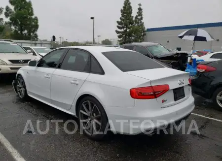 AUDI S4 PREMIUM 2015 vin WAUBGAFL5FA063249 from auto auction Copart