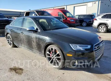 AUDI S4 PRESTIG 2018 vin WAUC4AF44JA004255 from auto auction Copart