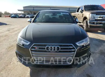 AUDI S4 PRESTIG 2018 vin WAUC4AF44JA004255 from auto auction Copart