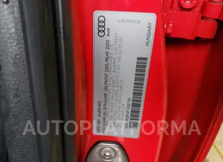 AUDI S3 PREMIUM 2015 vin WAUBFGFF2F1042195 from auto auction Copart