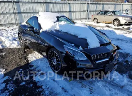 MERCEDES-BENZ SLC 43 AMG 2017 vin WDDPK6GAXHF131266 from auto auction Copart