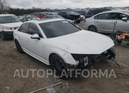 AUDI S4 PREMIUM 2018 vin WAUB4AF45JA065870 from auto auction Copart