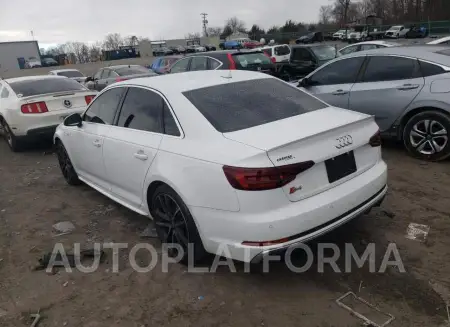 AUDI S4 PREMIUM 2018 vin WAUB4AF45JA065870 from auto auction Copart