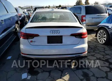 AUDI S4 PRESTIG 2018 vin WAUC4AF43JA003890 from auto auction Copart