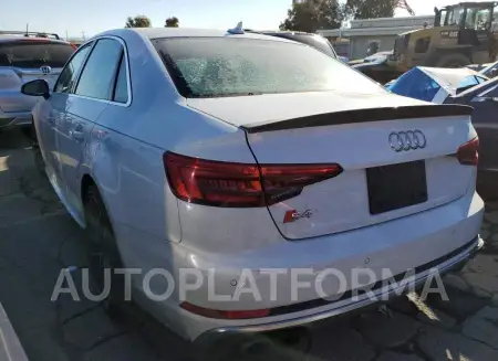 AUDI S4 PRESTIG 2018 vin WAUC4AF43JA003890 from auto auction Copart