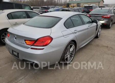 BMW 640 I GRAN 2015 vin WBA6A0C5XFD318012 from auto auction Copart