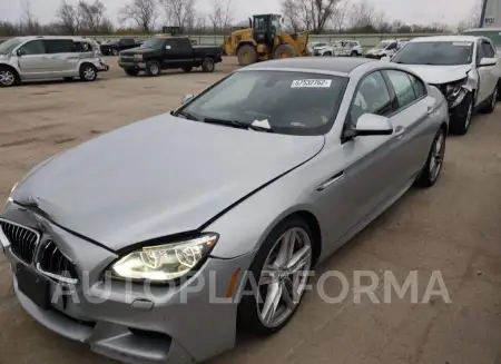 BMW 640 I GRAN 2015 vin WBA6A0C5XFD318012 from auto auction Copart