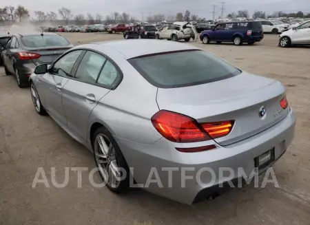 BMW 640 I GRAN 2015 vin WBA6A0C5XFD318012 from auto auction Copart