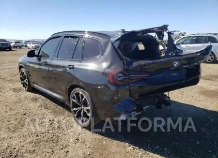 BMW X3 M 2022 vin 5YM13EC01N9J13731 from auto auction Copart