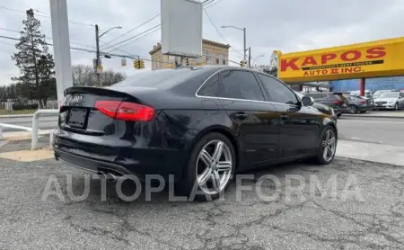 AUDI S4 PREMIUM 2015 vin WAUBGAFL6FA093912 from auto auction Copart