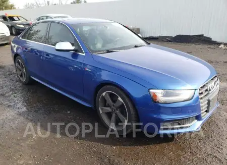 AUDI S4 PREMIUM 2015 vin WAUBGAFL3FA056137 from auto auction Copart