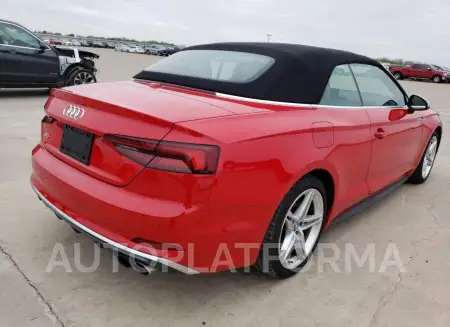 AUDI S5 PREMIUM 2018 vin WAUY4GF50JN013318 from auto auction Copart