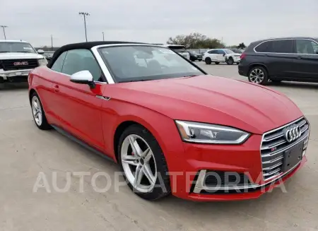 AUDI S5 PREMIUM 2018 vin WAUY4GF50JN013318 from auto auction Copart