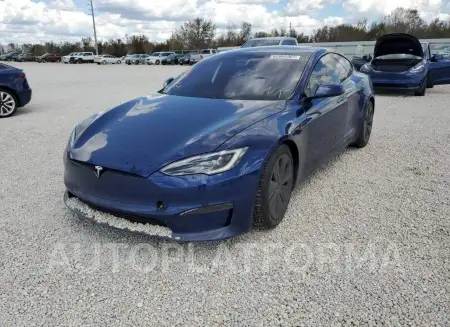 TESLA MODEL S 2022 vin 5YJSA1E53NF486327 from auto auction Copart