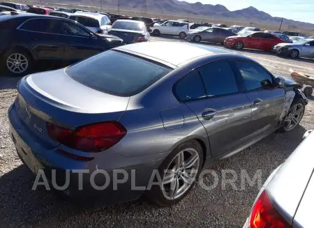 BMW 640 XI GRA 2015 vin WBA6B8C53FD453859 from auto auction Copart