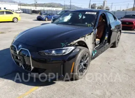 BMW I4 2023 2023 vin WBY73AW0XPFN86814 from auto auction Copart