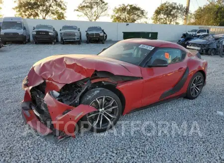 Toyota Supra 2022 2022 vin WZ1DB2C02NW047412 from auto auction Copart