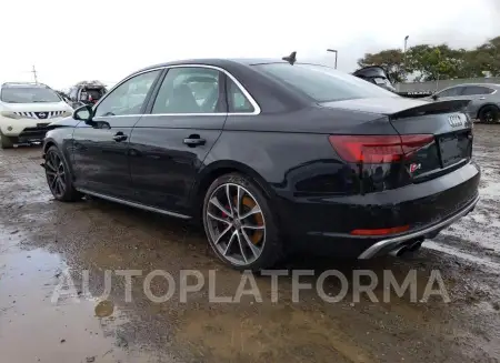 AUDI S4 PRESTIG 2018 vin WAUC4AF48JA022645 from auto auction Copart