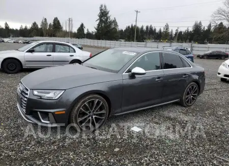 AUDI S4 PREMIUM 2019 vin WAUB4AF43KA105641 from auto auction Copart