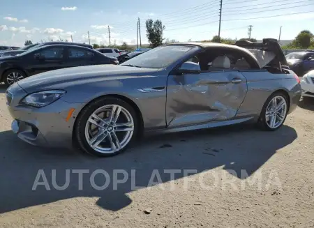 BMW 640 I 2015 vin WBALW7C55FD596197 from auto auction Copart